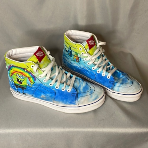 Vans x Spongebob Sk8-Hi Hightop Airbrush - Picture 1 of 4
